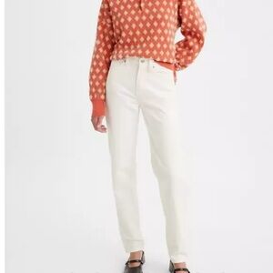 Levi's Women's High Rise Jeans in Cream